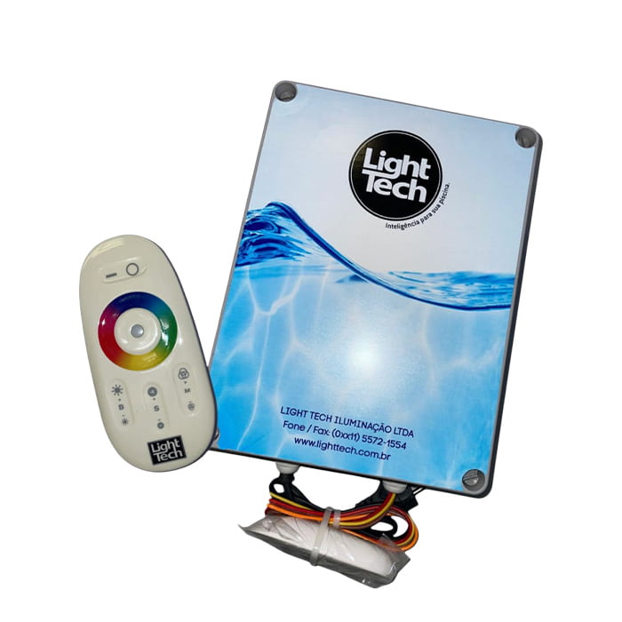 Comando LED Touch é um equipamento para controlar remotamente a iluminação da piscina