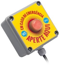 sistema antissucção da piscina - botão de emergência - light tech