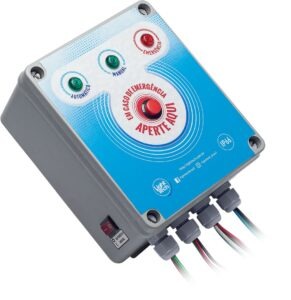 sistema antissucção da piscina - painel central - light tech